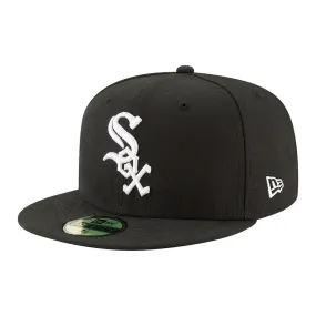 NEW ERA Chicago White Sox Authentic On Field Game Black 59FIFTY Fitted Cap