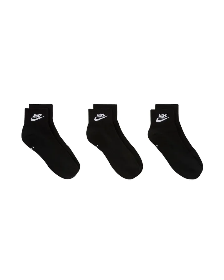 Nike low ankle socks Everyday Essential DX5074 010 black pack of 3 pairs 