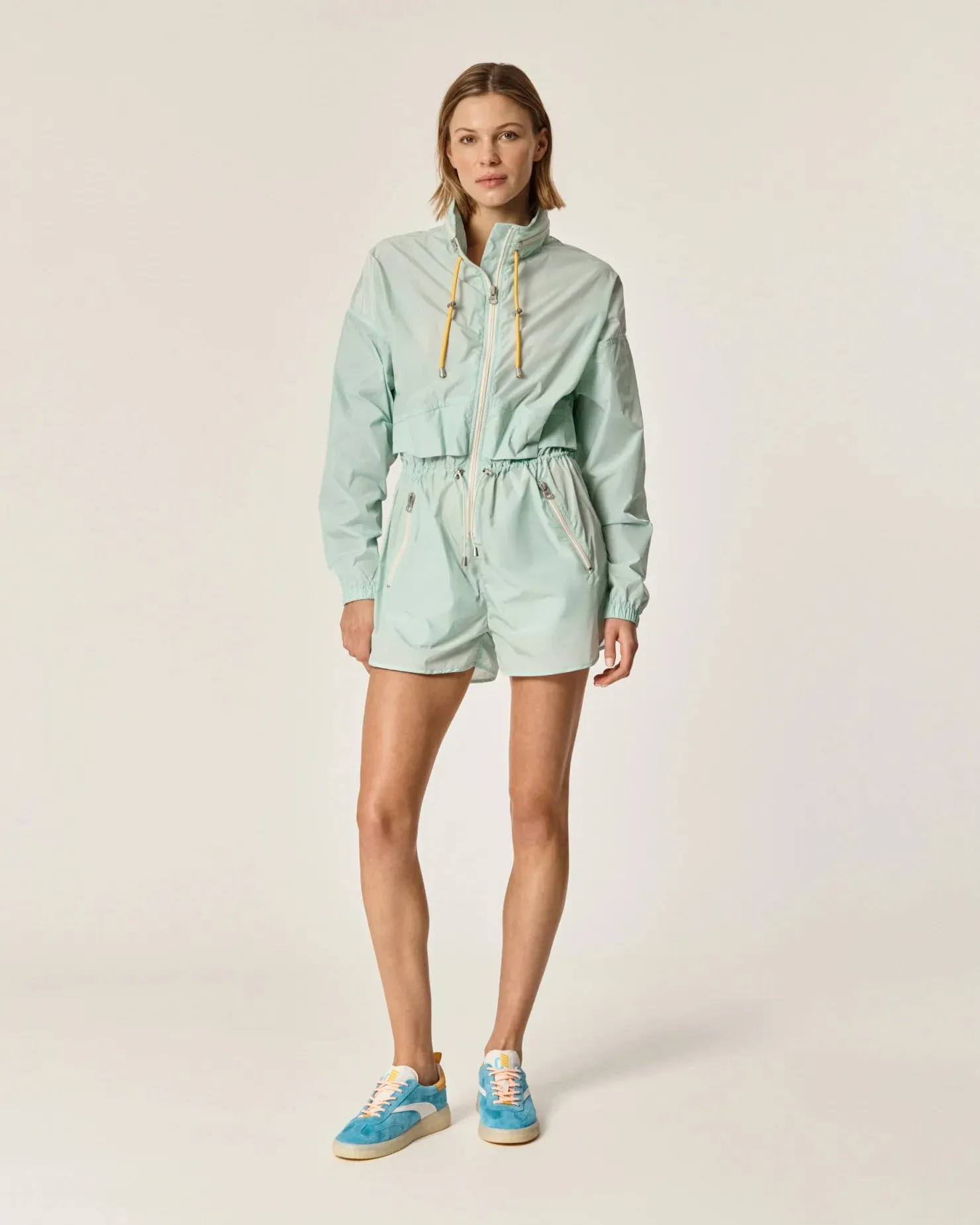 ONCEPT | Brooke Utility Romper - Aqua Chill