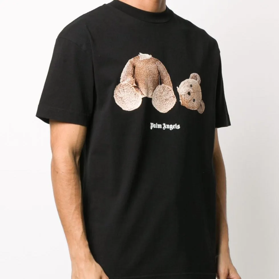 PALM ANGELS Kill The Bear Tee Black