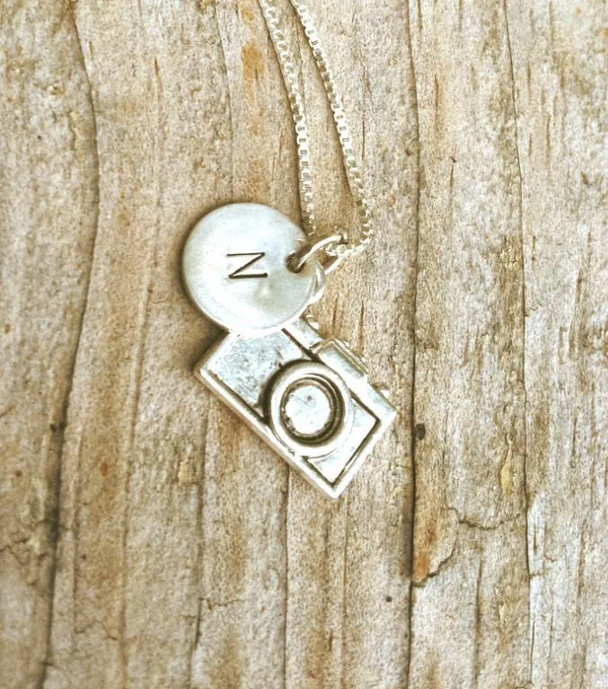 Personalized Photographer Necklace