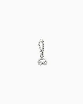 Petroglyph Charm with Twisted Bail