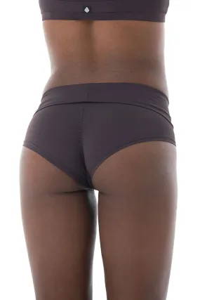 Poledancerka High-Low Brazil Shorts - Nude 03