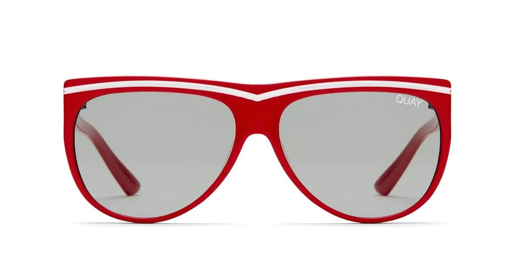 Quay Hollywood Nights Sunglasses Red