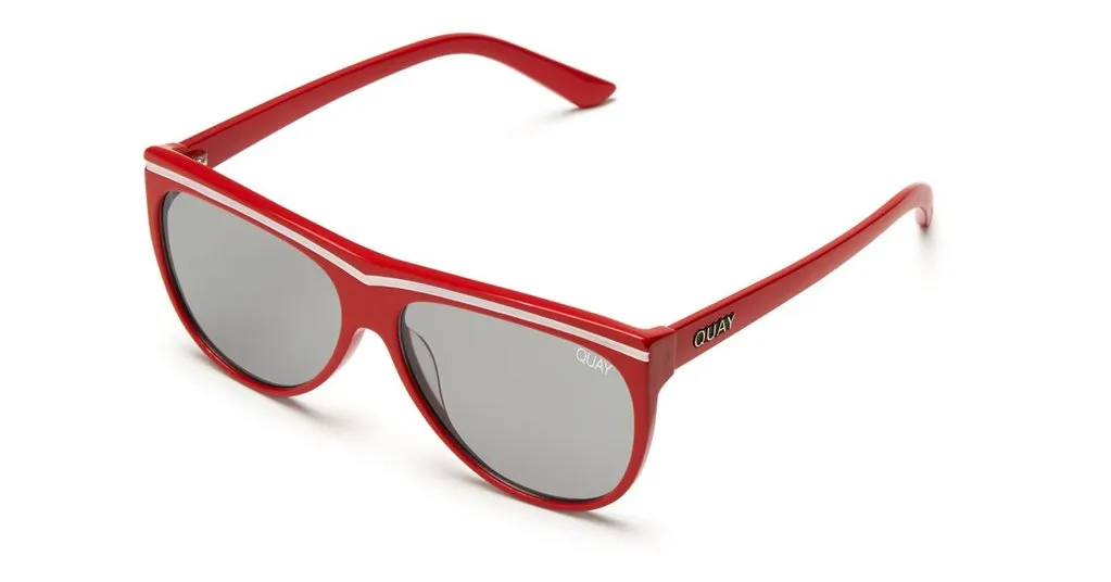 Quay Hollywood Nights Sunglasses Red