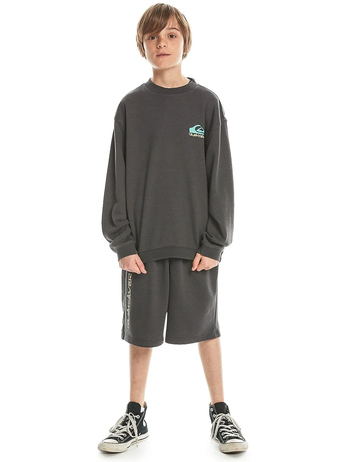 Quiksilver Boys Take Us Back Crew Sweater