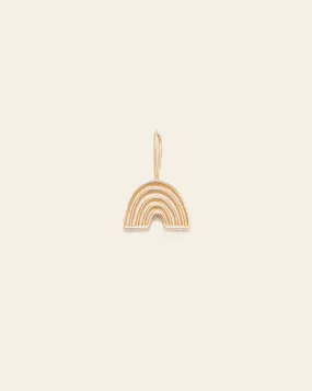 Rainbow Charm - 14k Solid Gold