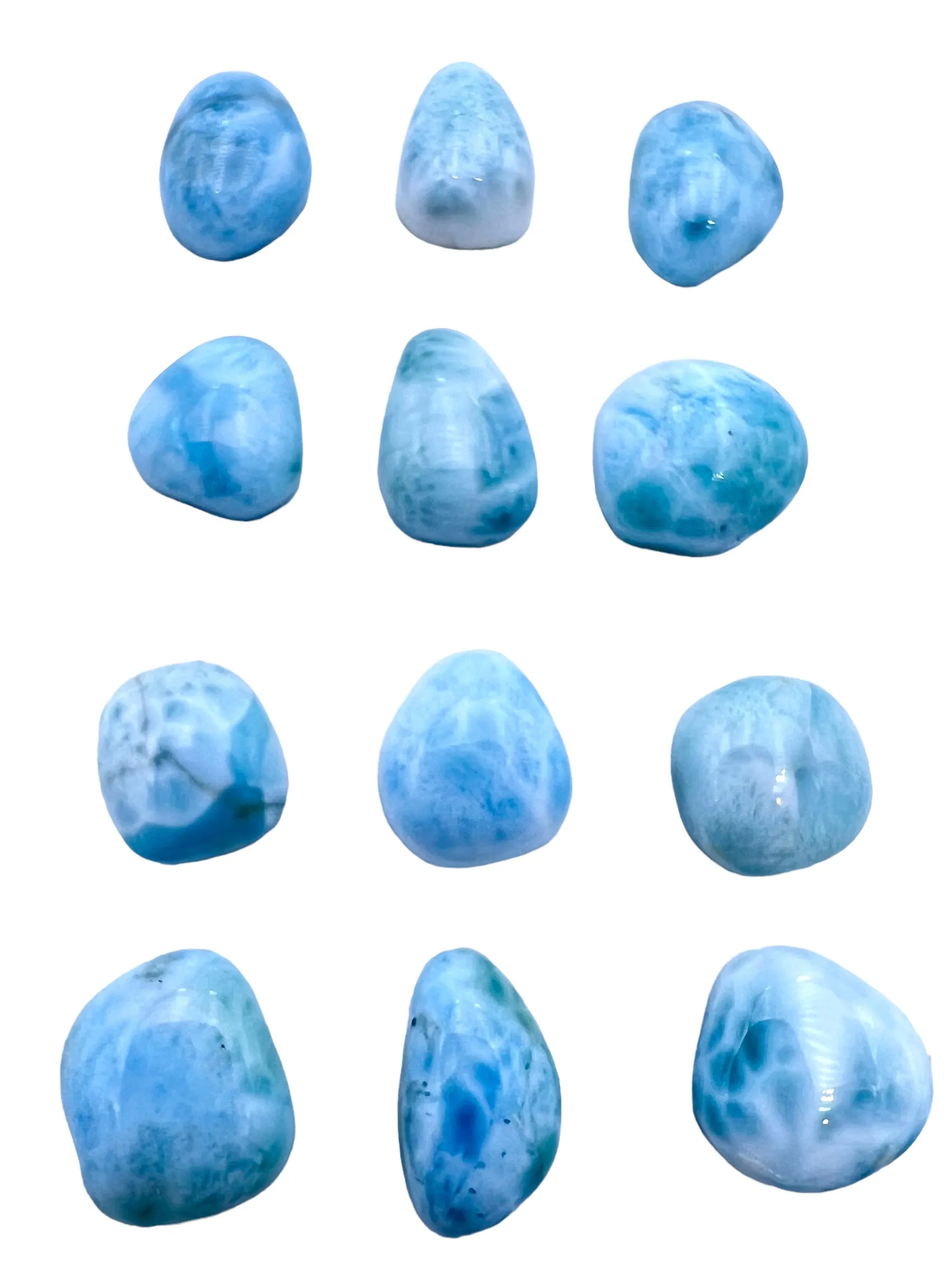 RARE Larimar Small Freeform Cabochon, (Select one Stone)