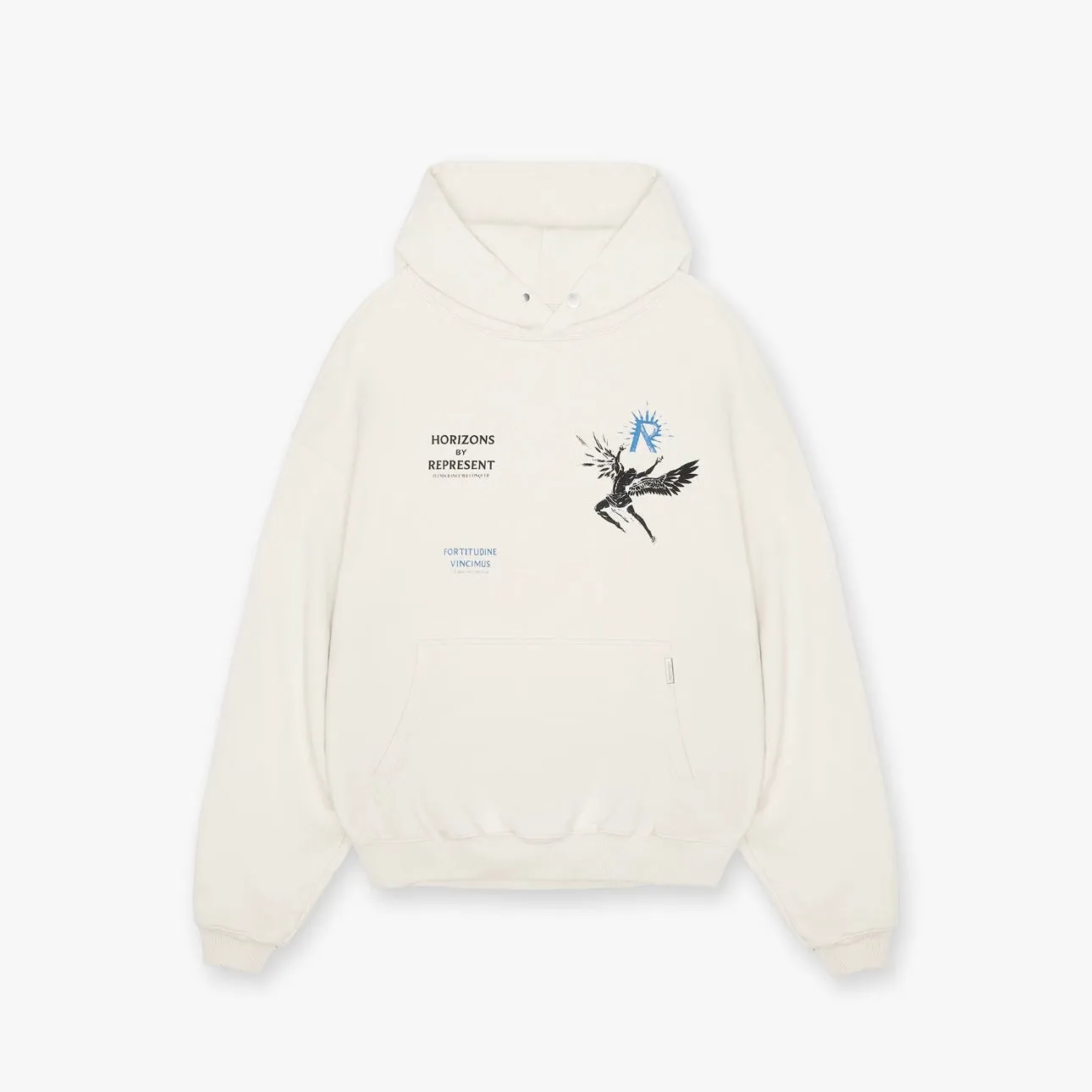 Represent Icarus White Hoodie