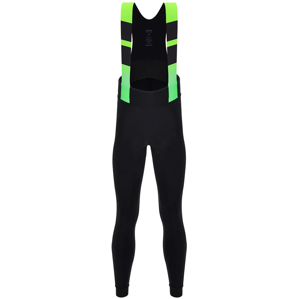 Santini Command Bibtights - Fluo Green