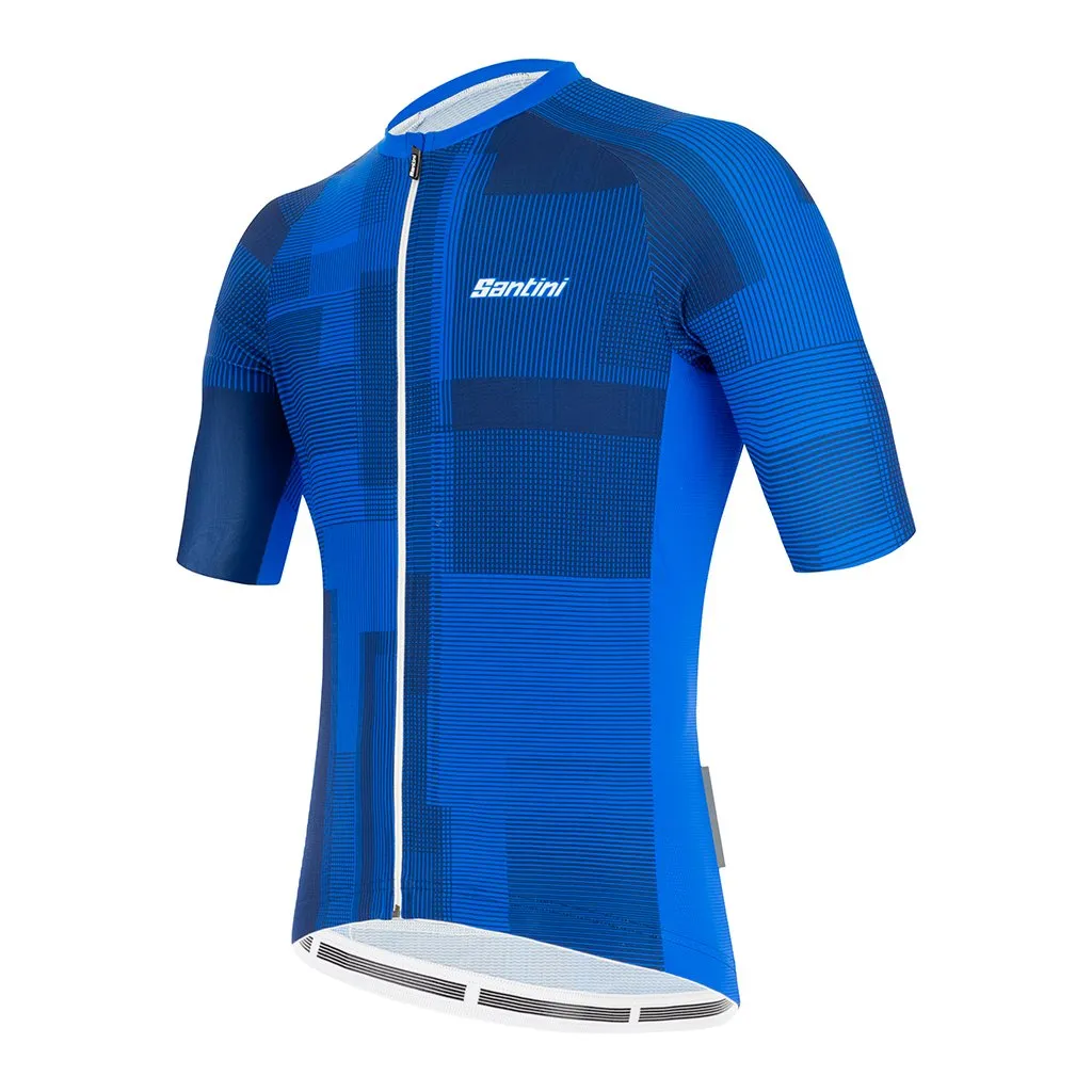 Santini Karma Kinetic Jersey - Royal Blue