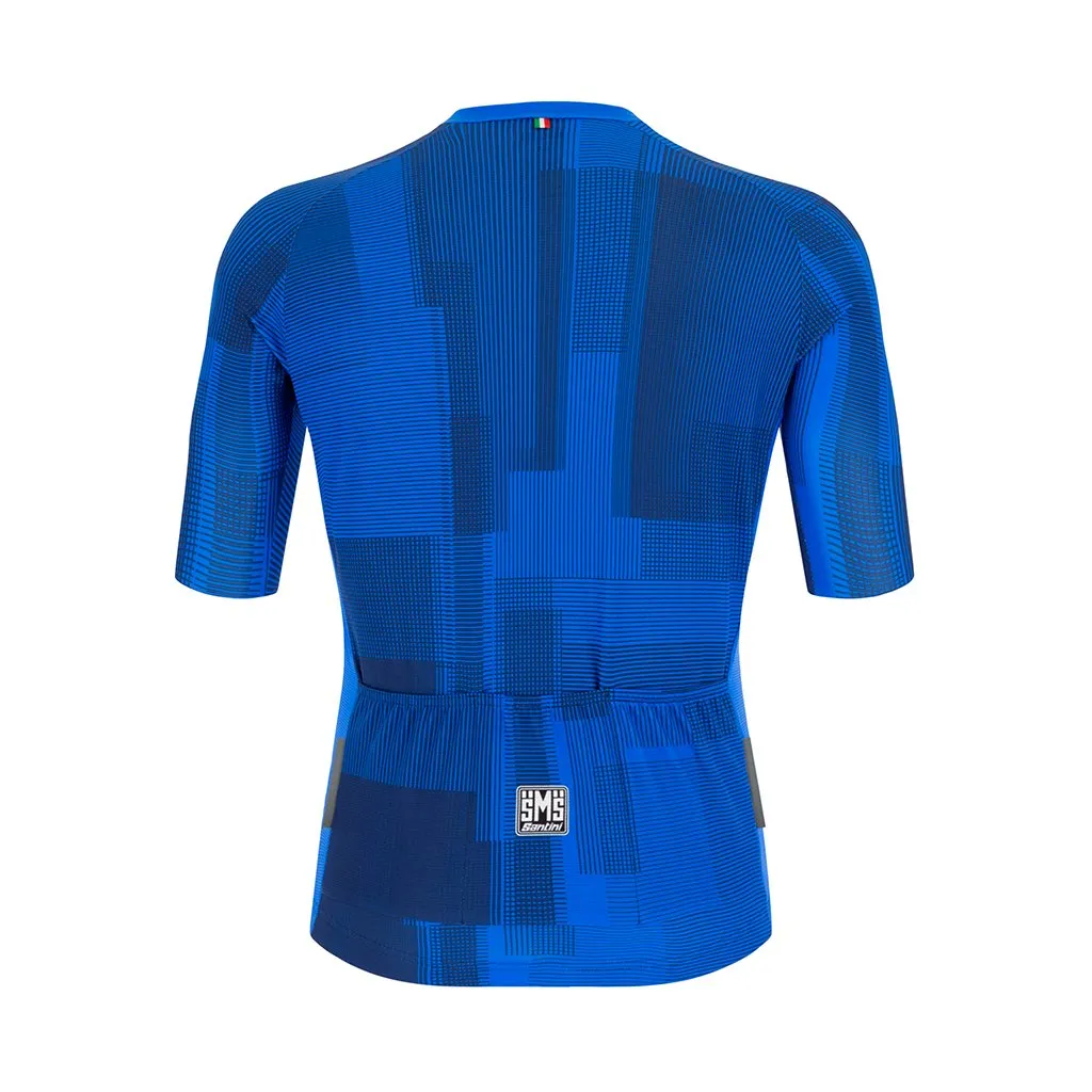 Santini Karma Kinetic Jersey - Royal Blue