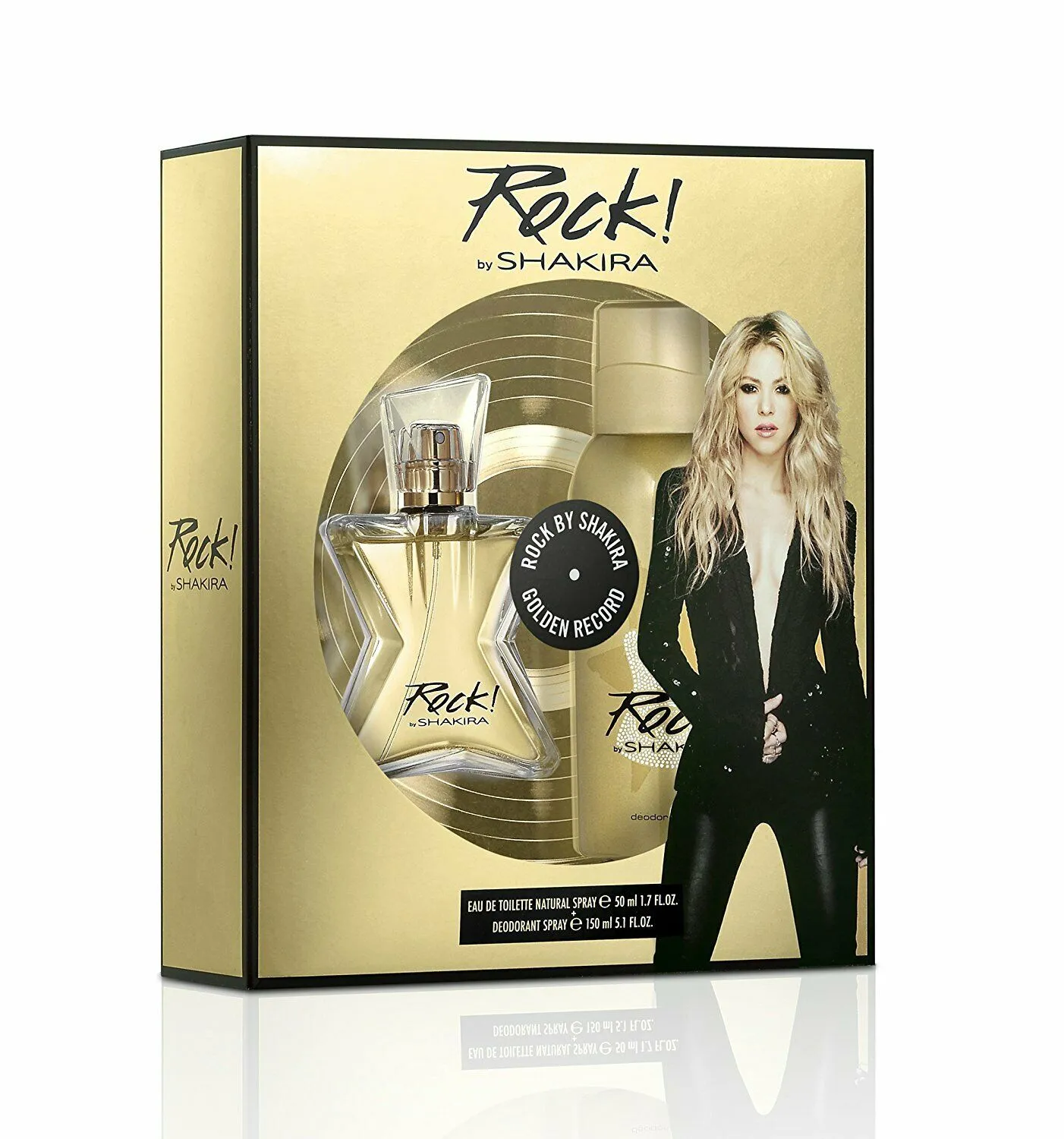 Shakira Rock! 2pc Gift Set EDT 2.7 oz 80 ml Women