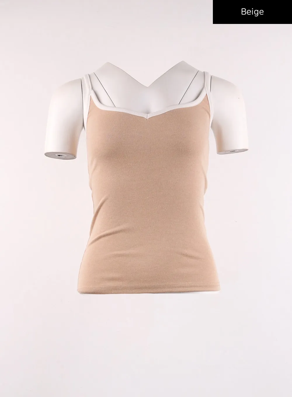 Solid Two-Tone Camisole IJ430