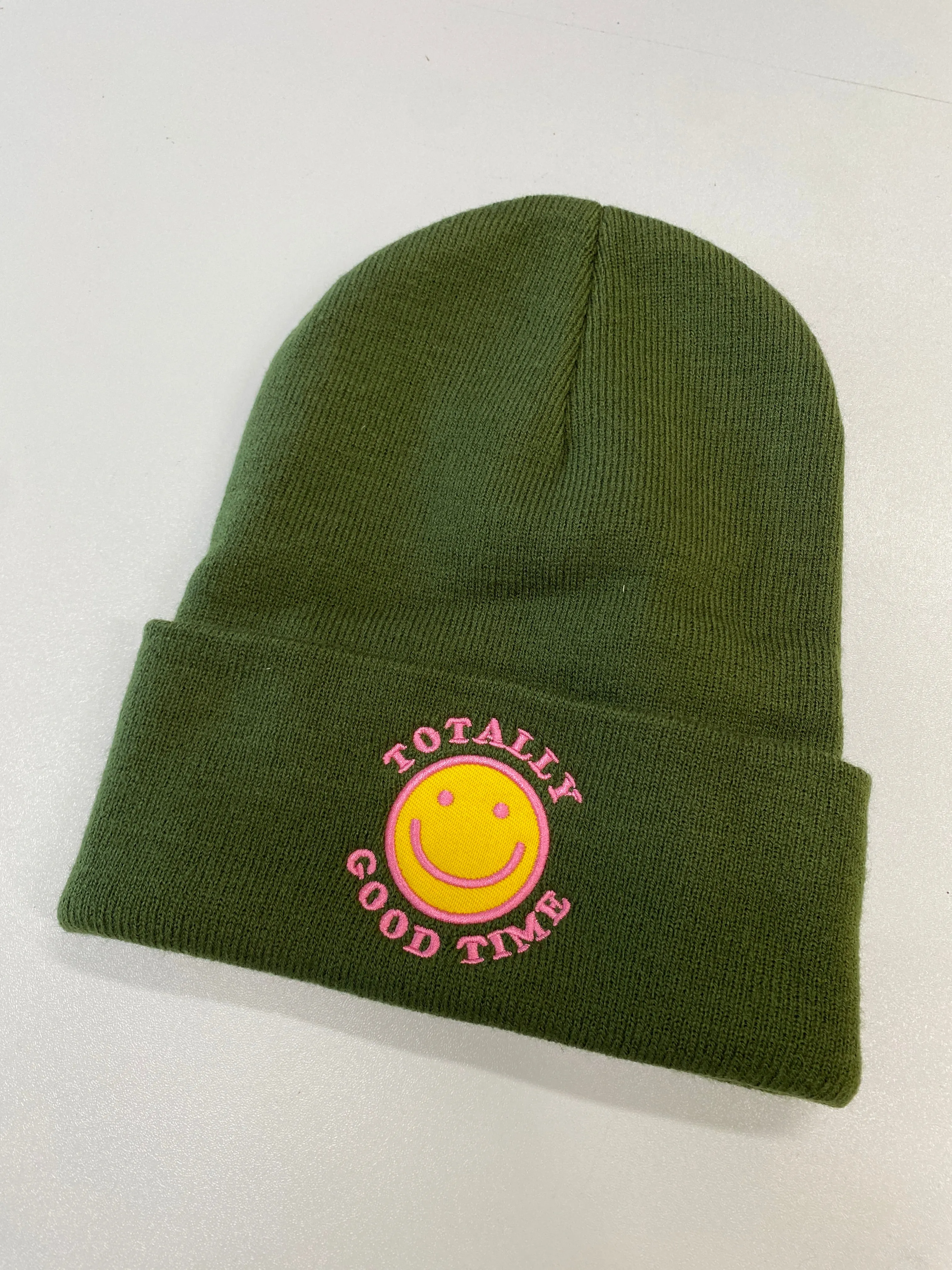 TGT Logo Green Beanie