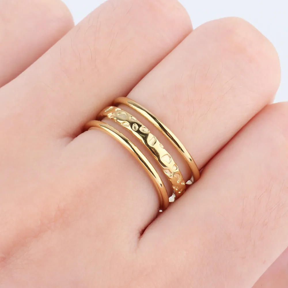 Three-Layer Ring