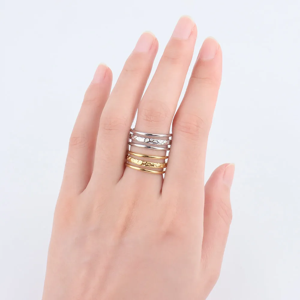 Three-Layer Ring