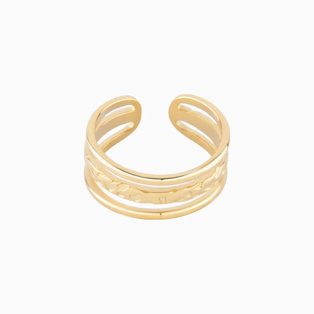 Three-Layer Ring