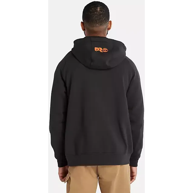 Timberland Pro Men's Hood Sport Zip Front Sweatshirt -Black- TB0A64RN001