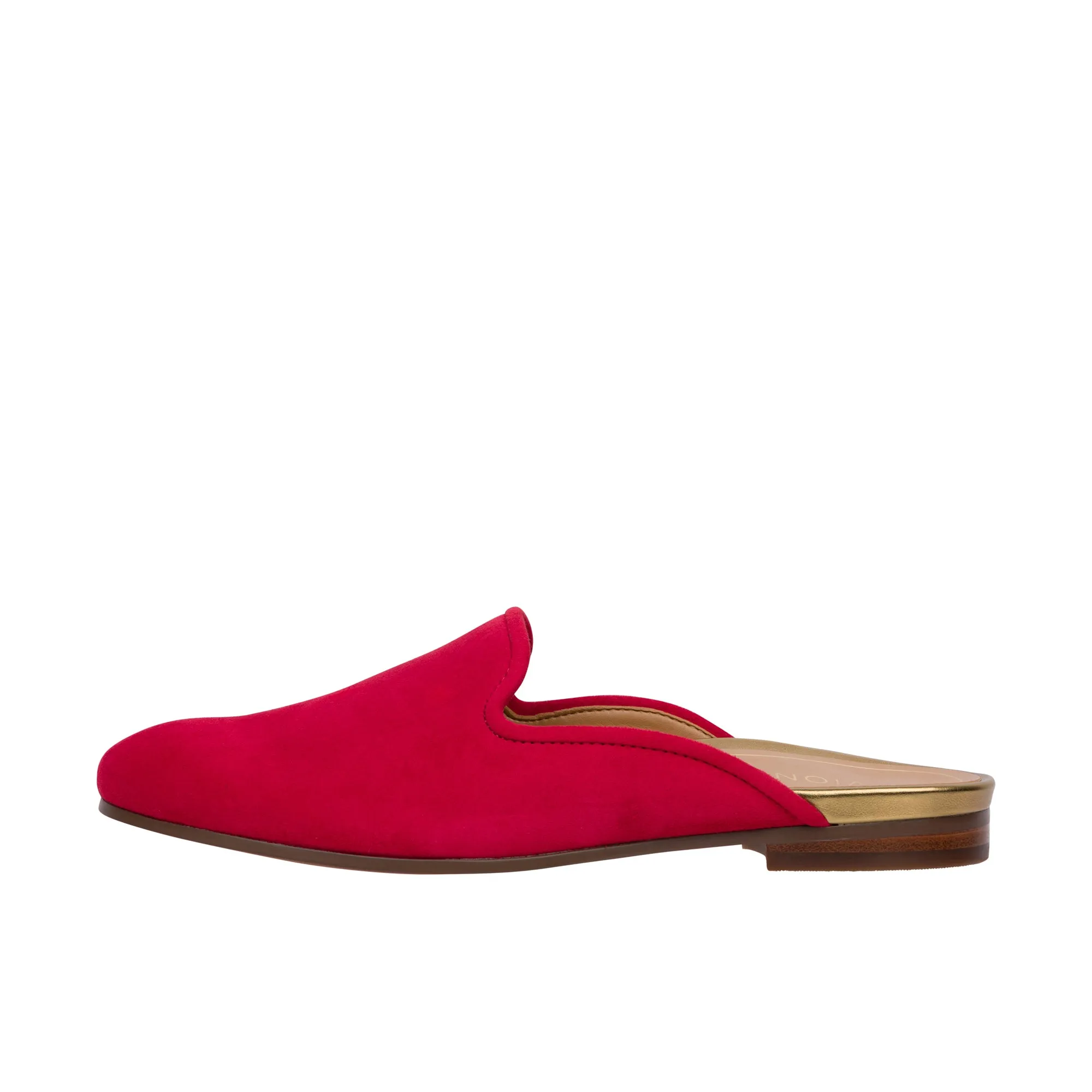 Vionic Womens Willa Flat Mule Red