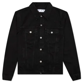 Wave Off Canvas Skate Jacket - Black/Black