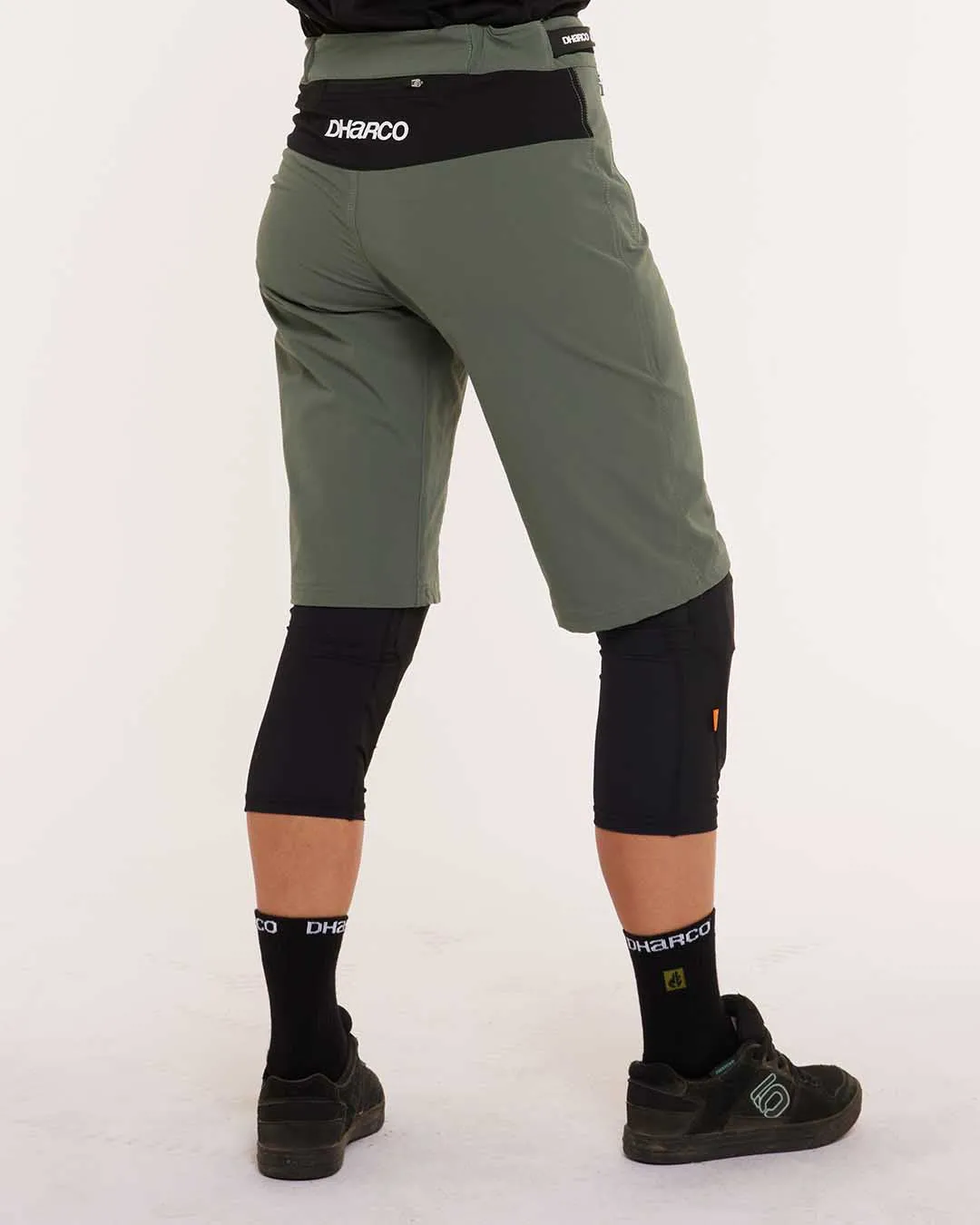 Womens Gravity Shorts | Gorilla Green